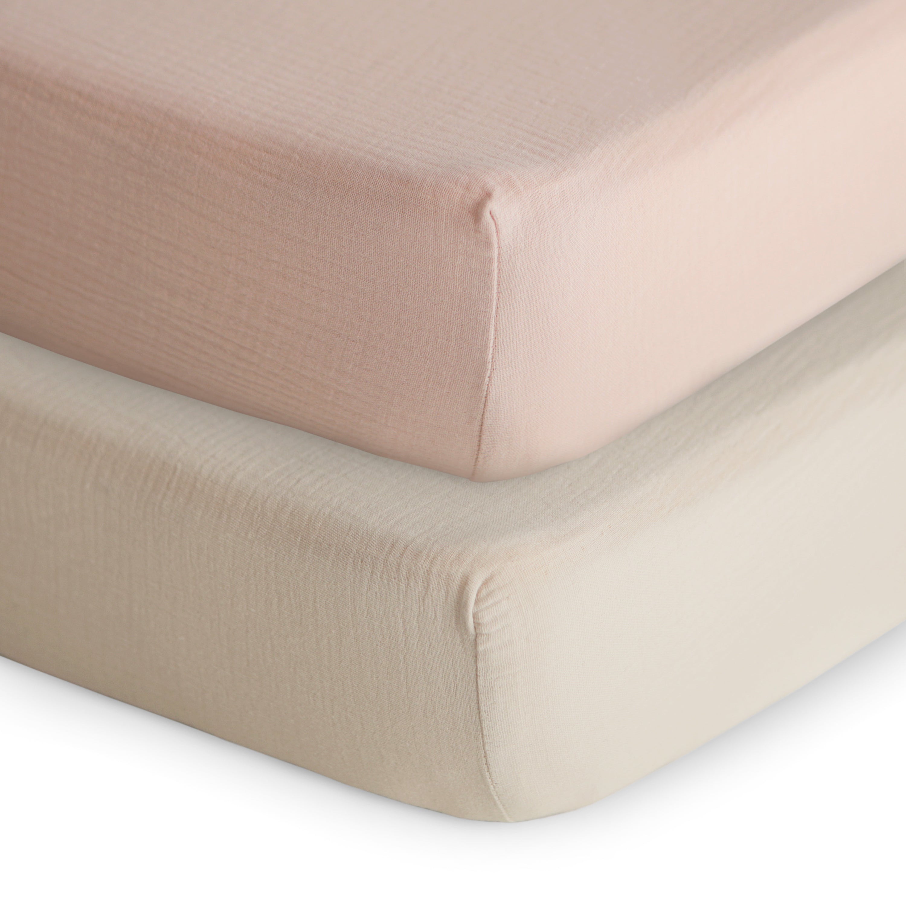 Image of Extra Soft Muslin Crib Sheet - 2 Pack